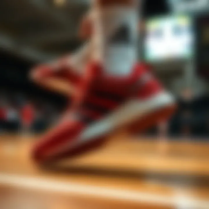 Unleashing Potential: Performance of Adidas Basketball Shoes Dynamic performance of Adidas basketball shoes on the court