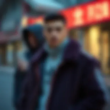 Outfit Styles with adidas Plush Coat Different styles of outfits incorporating adidas plush coats