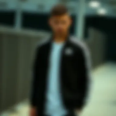 Fashion tips for styling Adidas black cardigan