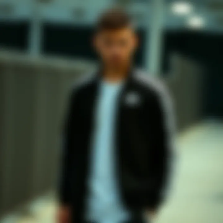 Fashion tips for styling Adidas black cardigan