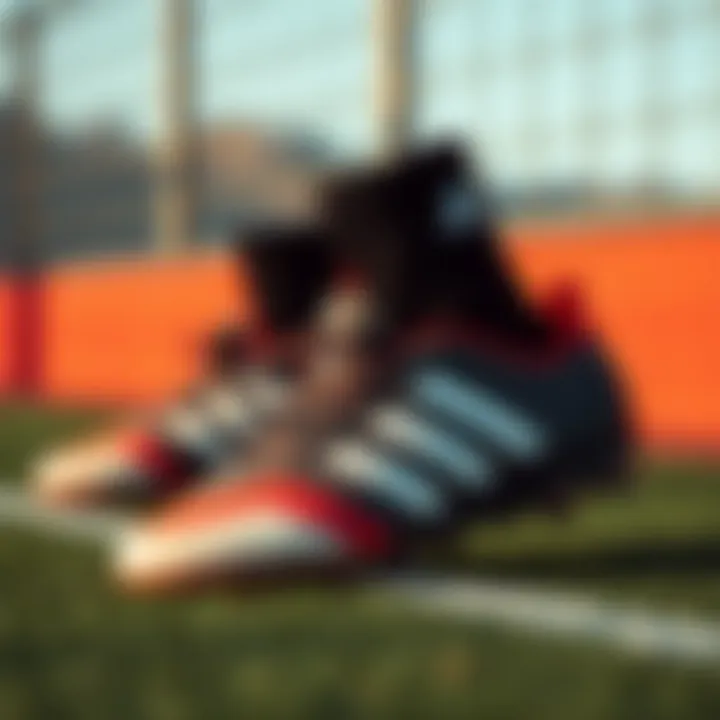 Adidas turf shoes highlighting innovative design