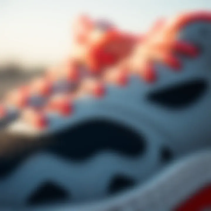 Close-up view highlighting the intricate design details of Air 270 React
