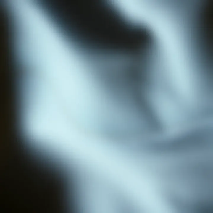 Close-up of bermude fabric showcasing its quality and texture