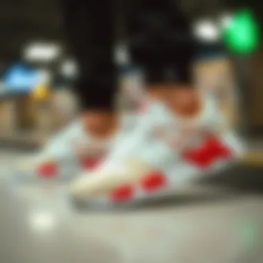 Trendy sneaker styles reflecting modern fashion