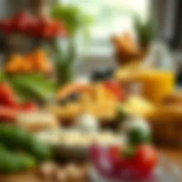 A vibrant array of foods rich in vitamin D