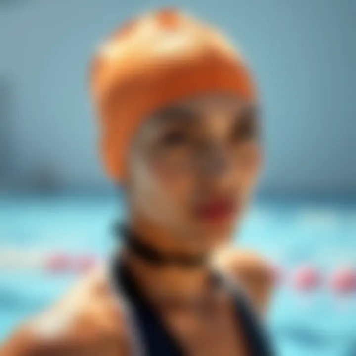 Diverse styles of swim caps providing comfort and choice