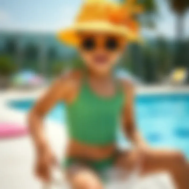 Latest Fashion Trends in Kids' Swimwear Trendy swimwear styles for children