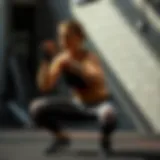 Perfect Squat Technique Demonstrating perfect squat technique with proper alignment