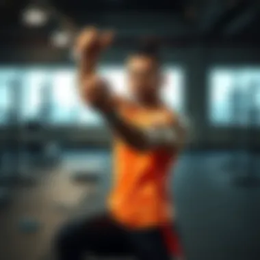 Dynamic fitness activity showcasing strength and agility