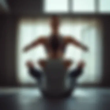 Meditative exercise promoting mental clarity and peace