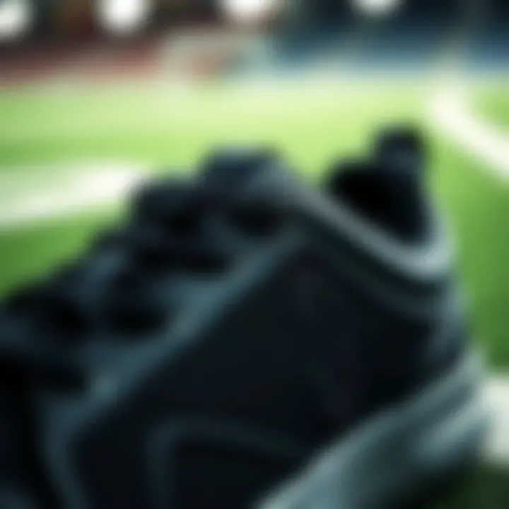 Close-up of Jorden sneaker design details