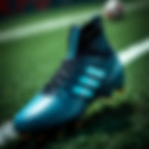 Personalized football boots with custom names