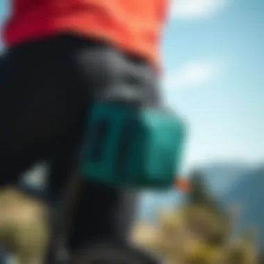 Functional small bag for cycling