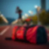 Compact sports bag for gym workouts