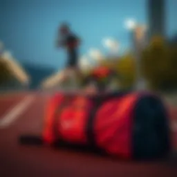 Compact sports bag for gym workouts