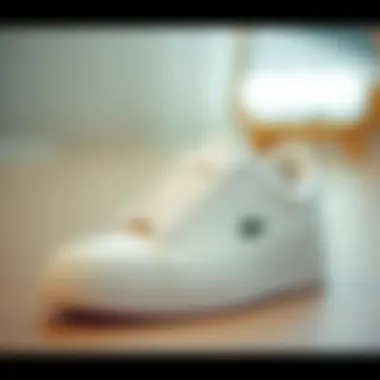 Tips for Caring for White Lacoste Shoes Maintenance tips for keeping white shoes clean