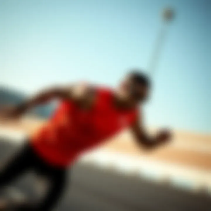 Athlete in Motion with Lite Racer An athlete demonstrating dynamic movements while wearing Lite Racer apparel