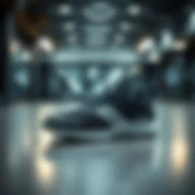 Innovative Lite Racer Footwear A sleek pair of innovative Lite Racer footwear on a modern gym floor