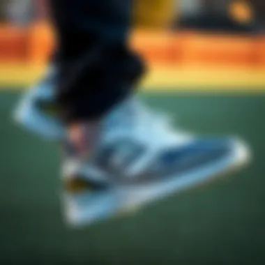 Comfortable Fit of Lotto Footwear Comfortable fit of Lotto footwear in action