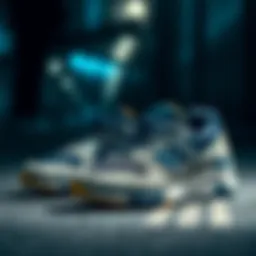 Elegant design of New Balance 501 shoes showcasing sporty aesthetics