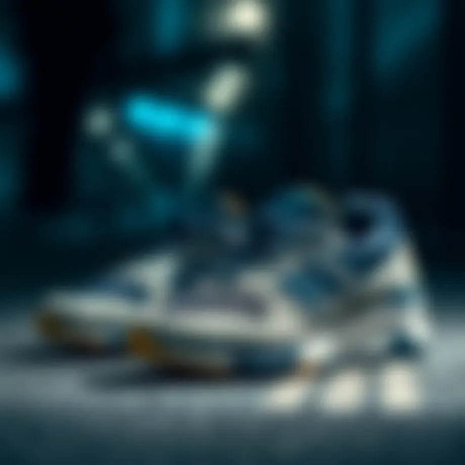 Elegant design of New Balance 501 shoes showcasing sporty aesthetics