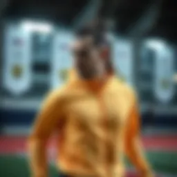 Innovative sportswear technology in action