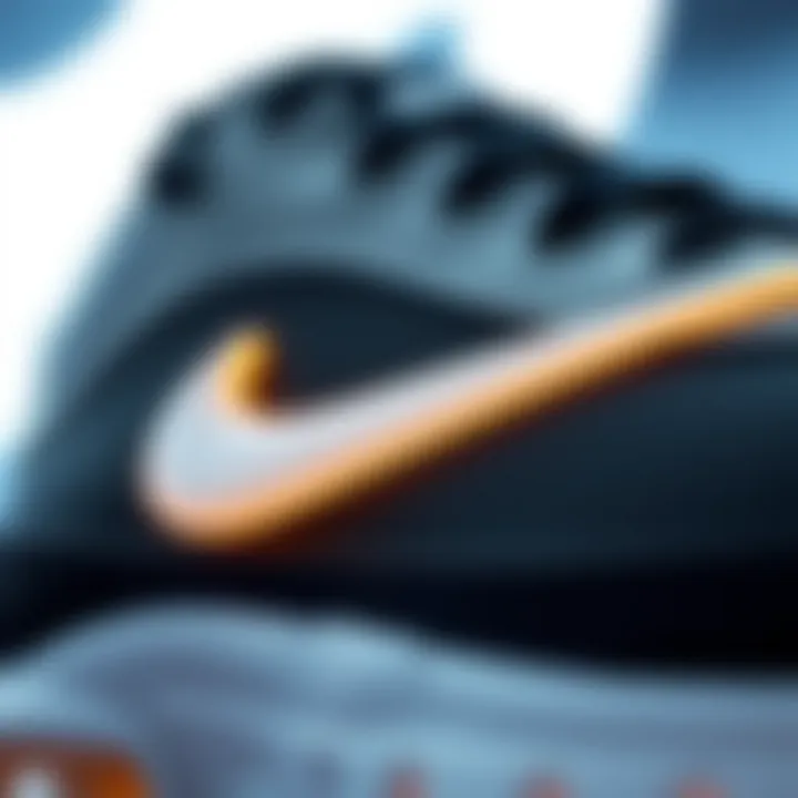 Close-up of Nike Air cushioning technology highlighting innovative comfort.