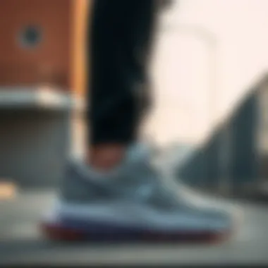 User showcasing comfort while wearing the Nike Air Max 270