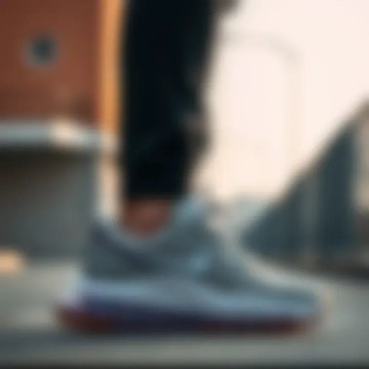 User showcasing comfort while wearing the Nike Air Max 270