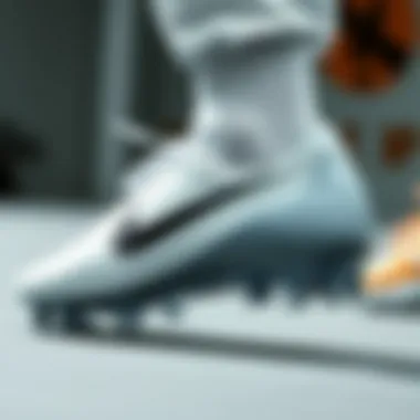 A detailed look at the Air Zoom technology integrated into the cleat