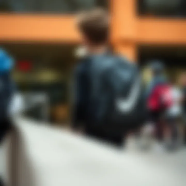 Durable Nike children's backpack suitable for various activities