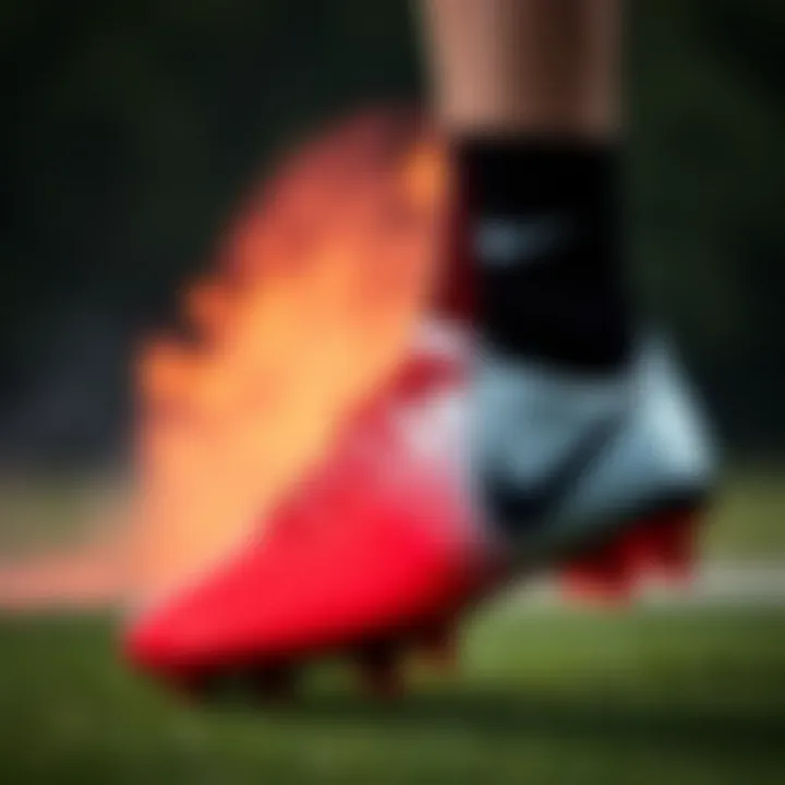 Highlighting the features that improve traction and control on the field