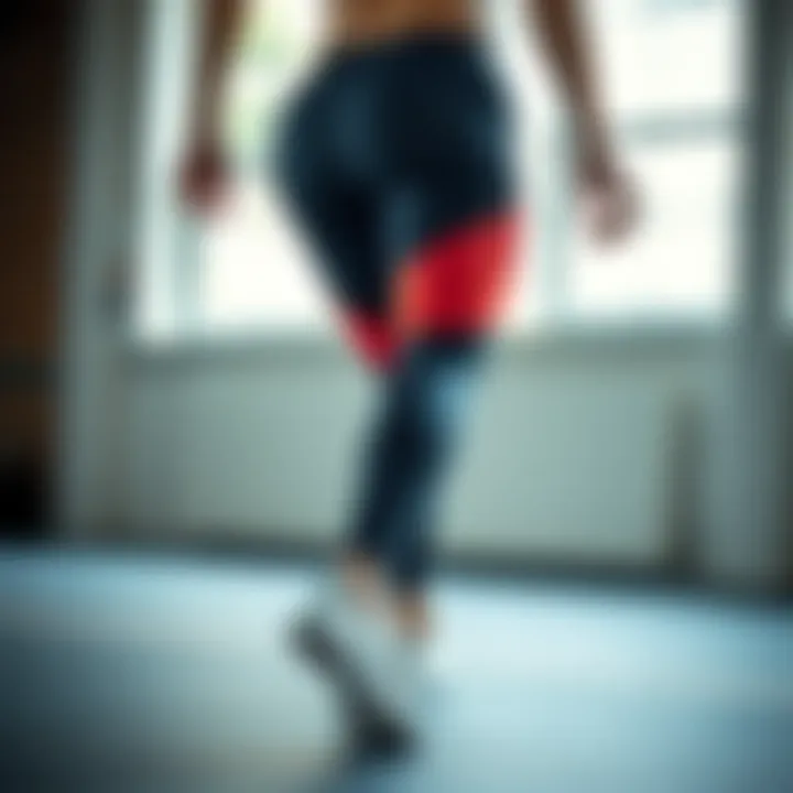 Nike Pro tights in action during a workout session