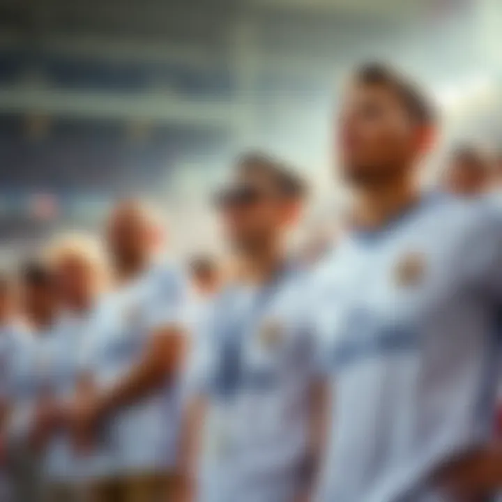 Passion in the Stands: Real Madrid Fans United Fans wearing Real Madrid jerseys at a football match