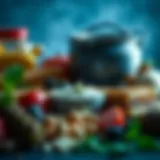 Diverse Protein Sources A variety of protein-rich foods arranged beautifully