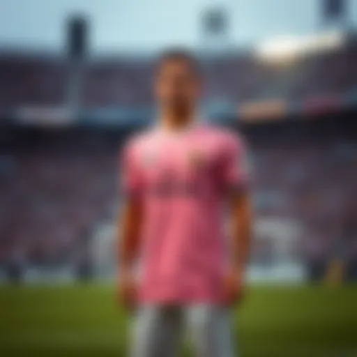 Historical overview of Real Madrid's pink jersey