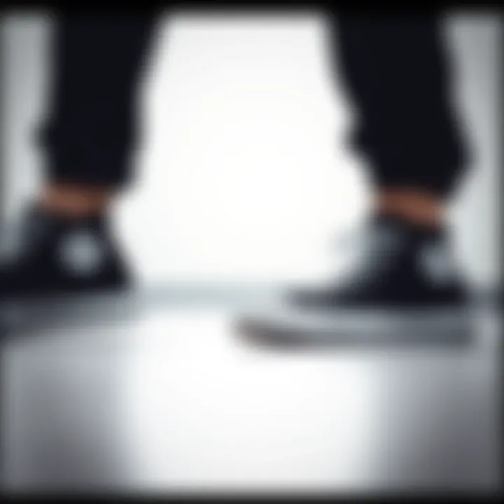 Sleek black Converse showcasing minimalist design.