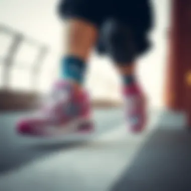 Active lifestyle moments captured with Skechers 220034 in action