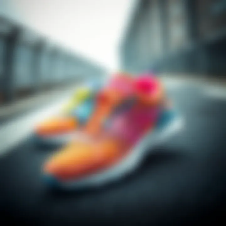 Diverse color options of Skechers Burst