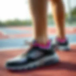 Comfortable fit of Skechers Max Protect shoes during sports activities