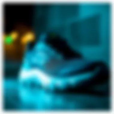 Innovative technology integration in sports shoes