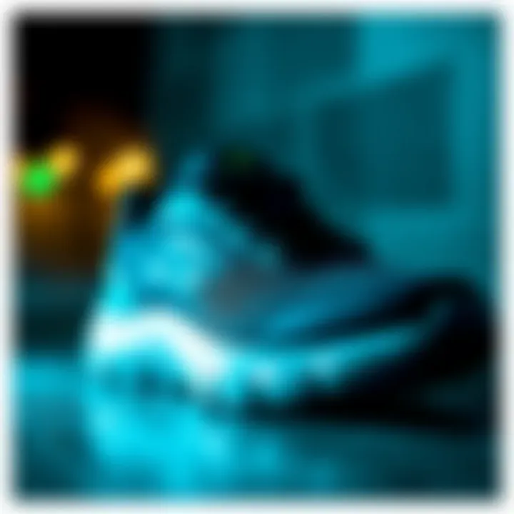 Innovative technology integration in sports shoes