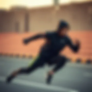 Dynamic view of Slipstream Puma in action during a workout