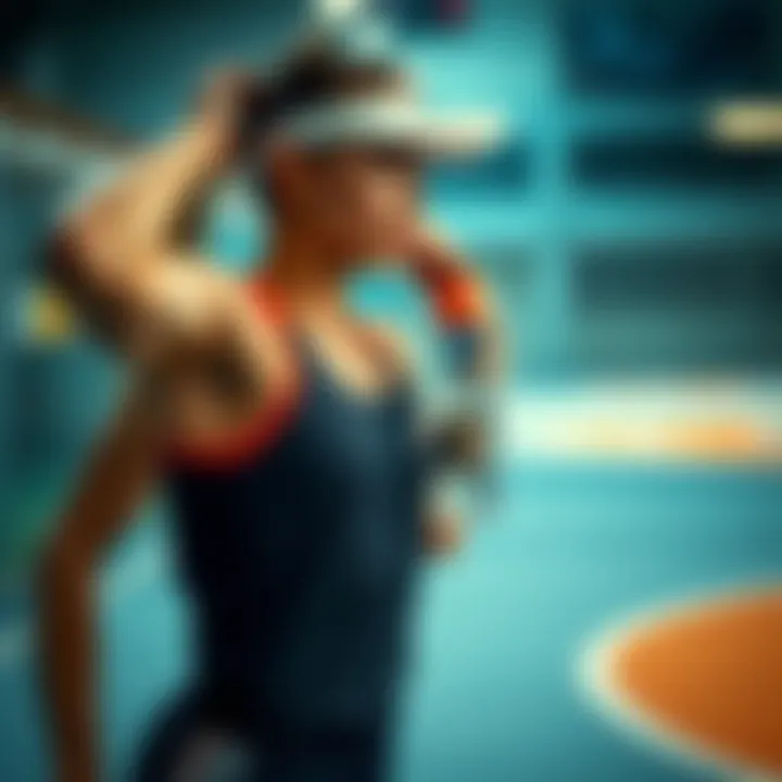 Visual guide to hydration for sports activities