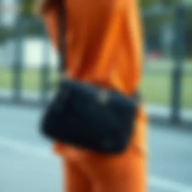 The Perfect Blend of Style and Functionality Stylish crossbody sports bag showcasing functionality