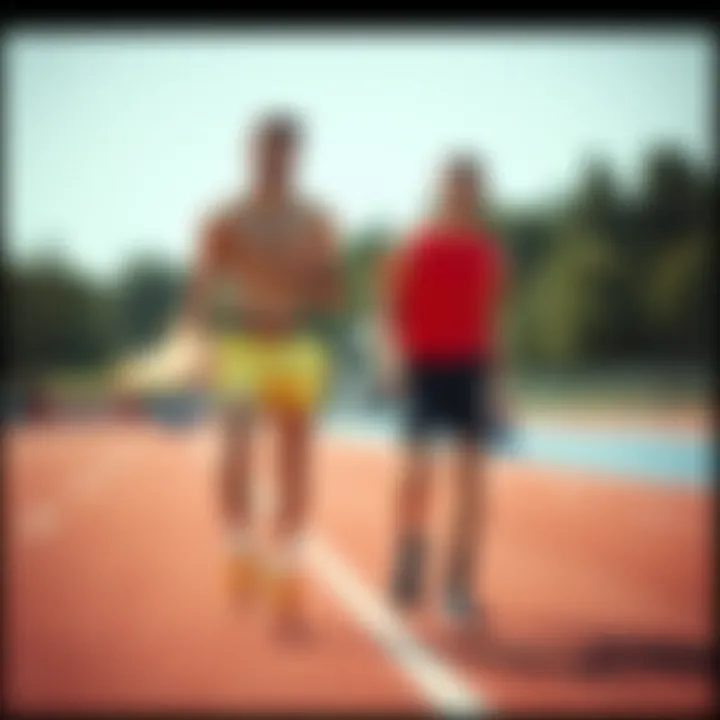 A fashion trend showcase featuring various sports shorts styles