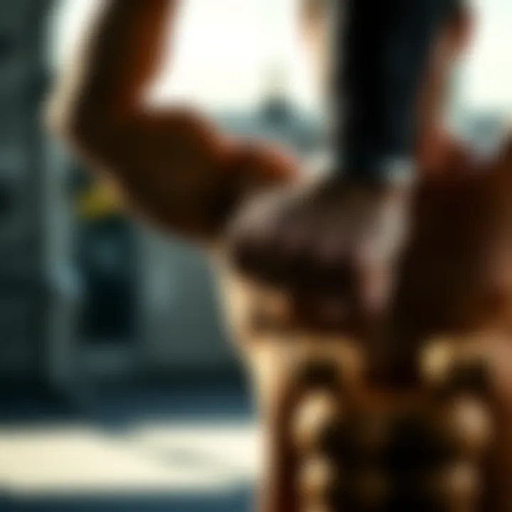 A detailed view of muscle engagement during specific exercises