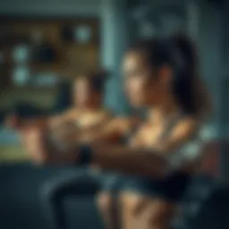 Dynamic training session showcasing diverse athletes