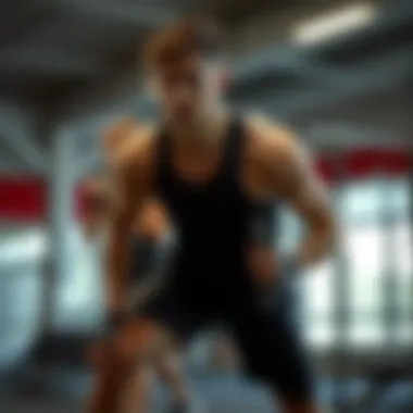 Athletes engaging in varied training methods